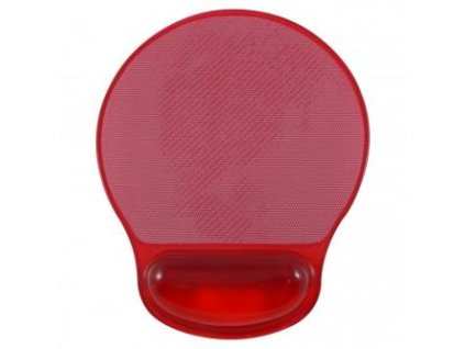 366957 podlozka pod mys ergonomicka gelova cervena logo