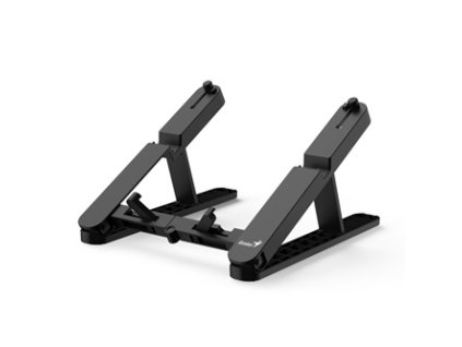 367143 podstavec pod notebook g stand m200 polohovatelny cerny plast 10 kg nosnost genius