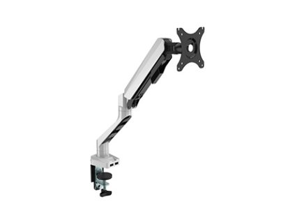 367260 polohovatelny drzak pro monitor 2 9kg svorka a pruchodka stolu 17 30 usb hub 75x75 100x100 sedy