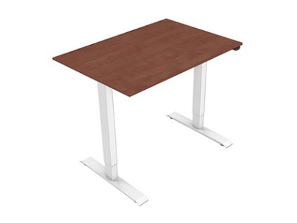 402275 pracovni stul elektricky nastavitelna vyska 75x140cm rozsah 500 mm bily 70 kg nosnost ergo