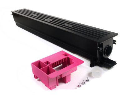 302553 prazdna kazeta konica minolta bizhub tn611m tn613m magenta 100 nova staci doplnit tonerovy prasek a nainstalovat spravny cip