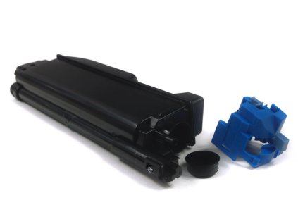 302286 prazdna kazeta kyocera tk5305 cyan 100 nova staci doplnit tonerovy prasek a nainstalovat spravny cip