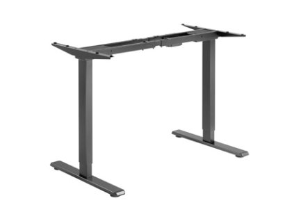 377886 ram stolu elektricky nastavitelna vyska rozsah 500 mm antikolizni system cerny 100 kg nosnost powerton