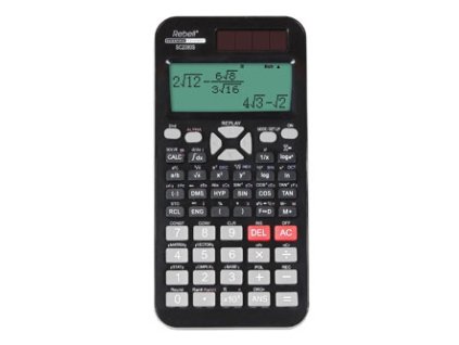 376110 rebell kalkulacka re sc2080s cerna vedecka bodovy displej