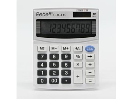 376719 rebell kalkulacka re sdc410 bx bila stolni desetimistna