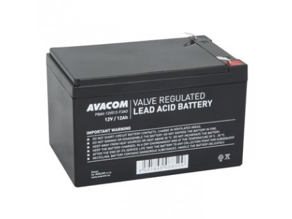 Avacom baterie DeepCycle, 12V, 12Ah, PBAV-12V012-F2AD