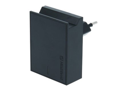 SWISSTEN Síťový adaptér 20W, 1 port, USB-C, stojan na telefon, Iphone 12