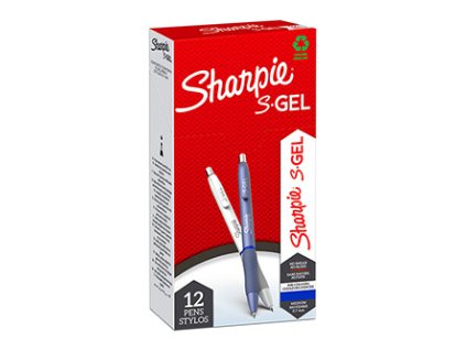 373650 sharpie gelove pero s gel fashion modre 12ks 0 7mm