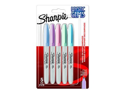 373863 sharpie popisovac mystic gems mix barev 5ks permanentni