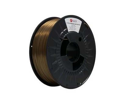 384657 tiskova struna filament c tech premium line silk pla bronz 1 75mm 1kg