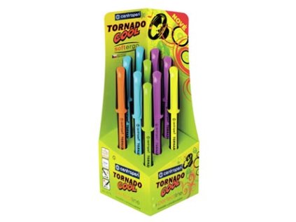 Centropen  sada Tornado 4775  0.3mm  zmizíkovatelný, COOL, stojan  modrý