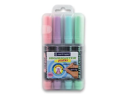 Centropen  sada zvýrazňovačů 8542  1-5mm  se super pružným hrotem, cena za 1ks  color