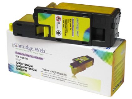 285252 tonerova kazeta cartridge web yellow dell 1350 replacement 593 11019
