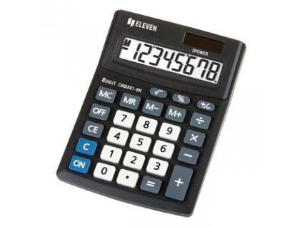 Eleven Kalkulačka CMB801BK, černá, stolní, osmimístná