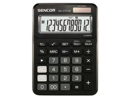 Sencor Kalkulačka SEC 372T/BK  černá