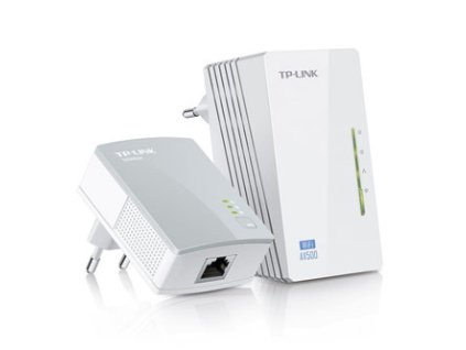 TP-LINK powerline (LAN přes 230V) TL-WPA4220 KIT 2.4GHz, extender, 600Mbps, Wifi Clone