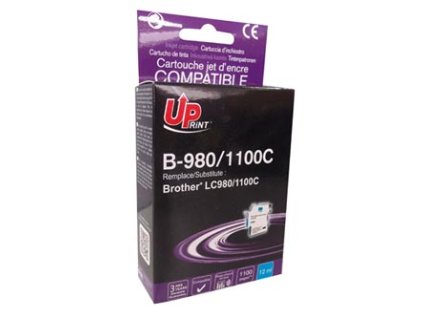 323649 uprint kompatibilni ink s lc 980c b 980c cyan 12ml