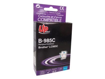 323700 uprint kompatibilni ink s lc 985c b 985c cyan 12ml