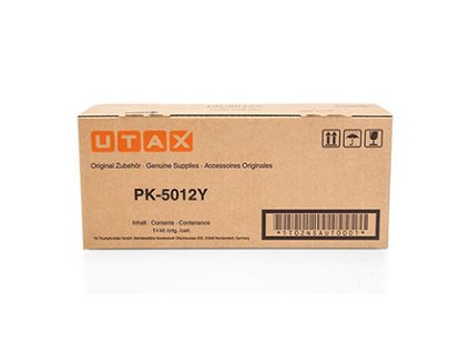 343050 utax originalni toner 1t02nsaut0 pk 5012y yellow 10000str