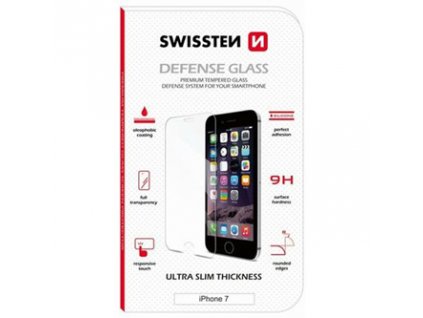 Ochranné temperované sklo Swissten, pro Apple iPhone 11 PRO, černá, Defense glass