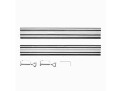 379620 vodici listy graphite 58g023 732 pro pily 58g023 58g008 stribrna 2 kusy kolejnicek spojka 2 svorky