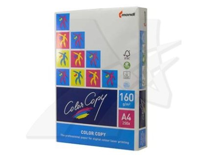 358284 xerograficky papir color copy a4 160 g m2 bily 250 listu spec pro barevny laserovy tisk