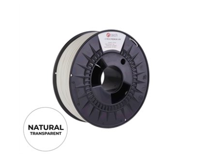 408348 filament c tech premium line tpu 90a flexibilni natural 1 75mm 1kg
