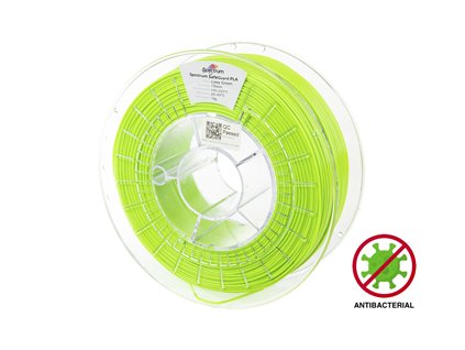 408648 filament spectrum safeguard pla 1 75mm lime green 1kg