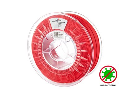 408645 filament spectrum safeguard pla 1 75mm true red 1kg
