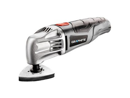 Víceúčelová bruska Graphite 59G022, elektrika (kabel), 230V, 180W, 20000osc./min, 2,8°, 2 vyměnitelné hlavice, kartonové balení