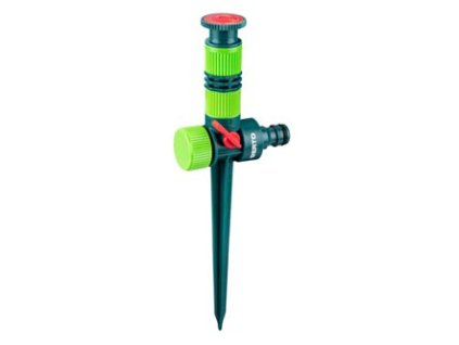 Verto zahradní postřikovač regulace intenzity postřiku, plocha max 78m2, 1/2", zelený, 15G785