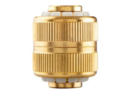 NEO TOOLS spojka pro pevné spojení hadic materiál mosaz, 3/4", zlatá, 15-737