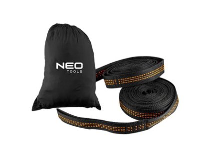 Neo Tools popruhy pro houpací síť, 2.5 metru