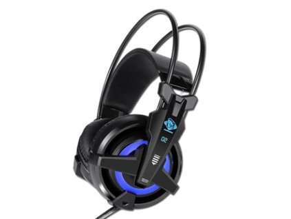 415731 e blue auroza ehs950 fps herni sluchatka s mikrofonem dratovacerna 7 1 surround virtualne modre podsv vibracni typ usb