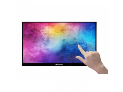 Verbatim přenosný dotykový monitor, 14", Full HD (1920x1080), 60Hz, černý