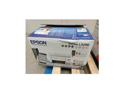 415884 epson ecotank l5296 a4 color mfp fax adf usb lan wifi poskozene baleni