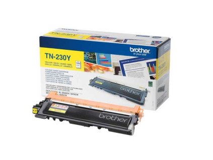 originál Brother TN-230Y yellow žlutý originální toner pro tiskárnu