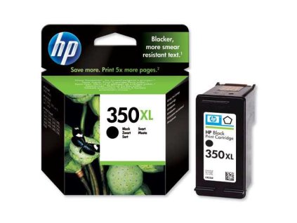 originál HP 350XL (CB336EE) black černá cartridge originální inkoustová náplň pro tiskárnu