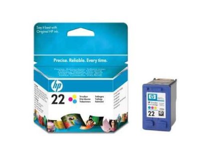 originál HP 22 (C9352A) color cartridge originální barevná inkoustová náplň pro tiskárnu