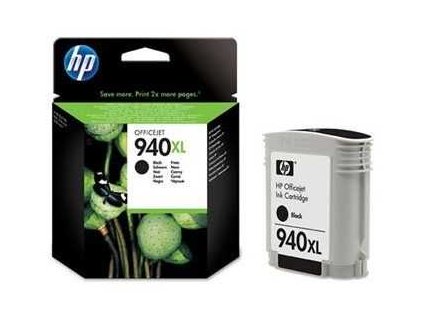 originální HP 940XL (C4906AE) black černá originální inkoustová cartridge pro tiskárnu