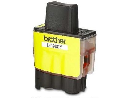 originál Brother LC900Y/LC950Y yellow cartridge žlutá inkoustová originální náplň pro tiskárnu