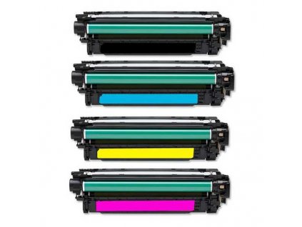 sada tonerů kompatibilní s HP 507X, HP CE400X, CE401A, CE402A, CE403A tonery pro tiskárnu