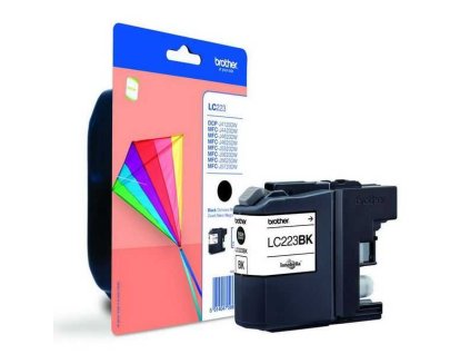 originální Brother LC-223BK černá originální inkoustová cartridge pro tiskárnu