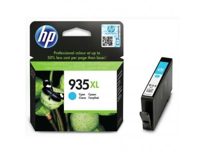 originál HP 935XLC C2P24AE cyan modrá originální cartridge inkoustová náplň pro tiskárnu
