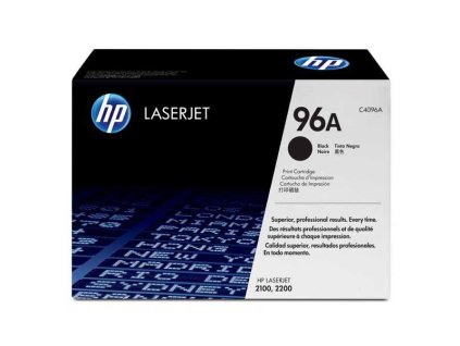 originální toner HP 96A, C4096A black černý originální toner pro tiskárnu