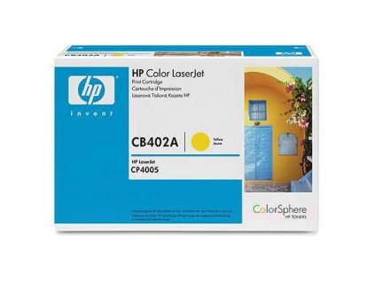 originální toner HP CB402A, HP 642A (7500 stran) yellow žlutý originální toner pro tiskárnu