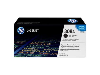 originální toner HP Q2670A, HP 308A black černý originální toner pro tiskárnu