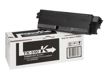 originální toner Kyocera TK-590bk 0T2KV0NL black černý originální toner pro tiskárnu