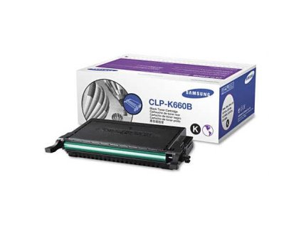 originální toner Samsung CLP-K660B black (černý) originální toner pro tiskárnu