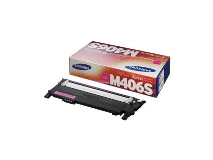 originální toner Samsung CLT-M406S magenta purpurový originální toner pro tiskárnu